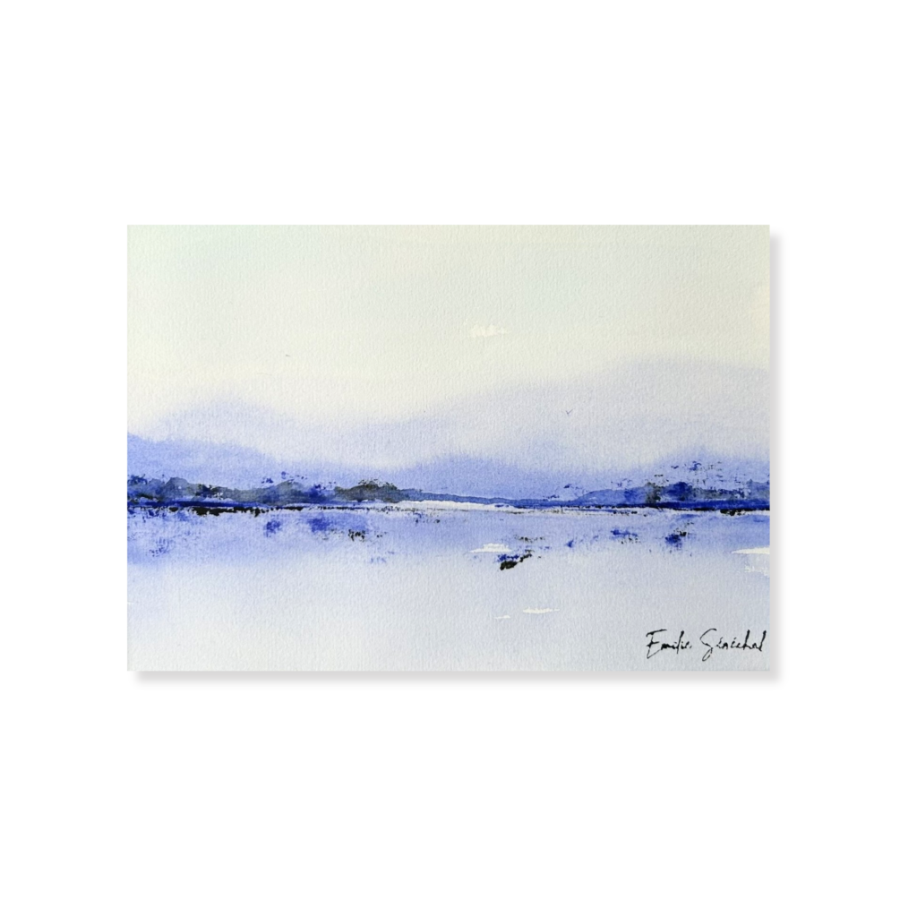 Courants silencieux 2/12 || 24x18cm (VENDU)